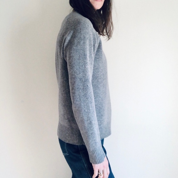 J.Crew Gray Lambswool Sweater - Picture 4 of 14